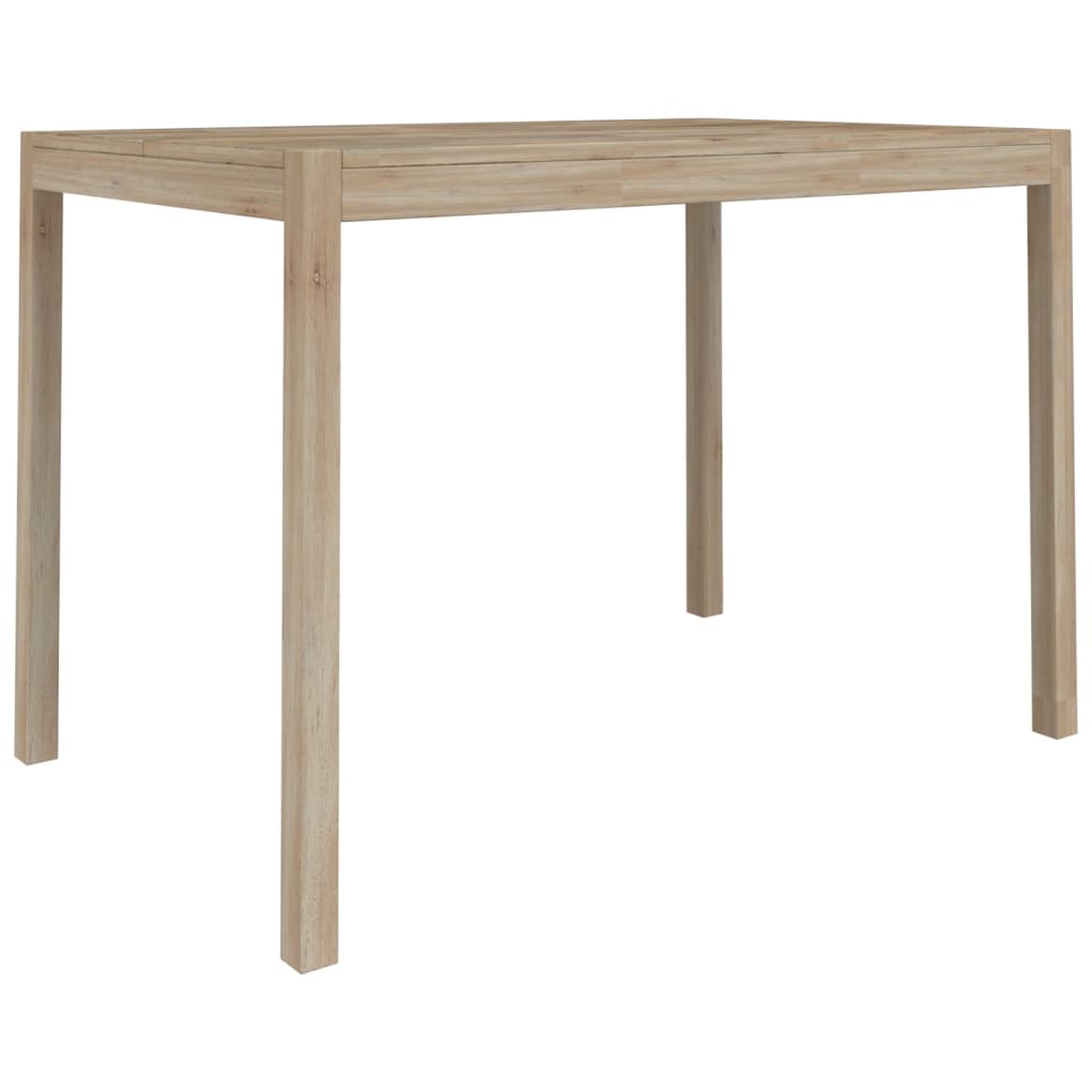 Set mobilier de bucătărie, 7 piese, lemn masiv de acacia