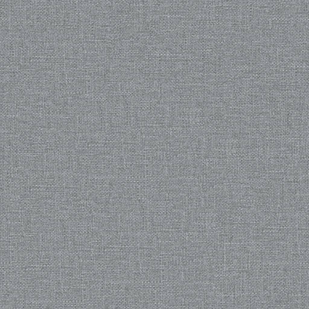 Fotoliu rabatabil, gri deschis, material textil