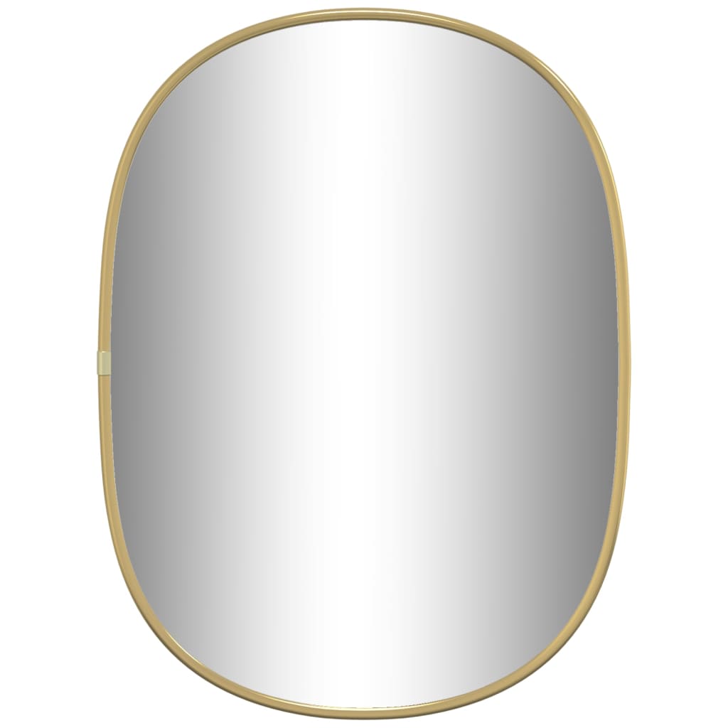 Oglindă de perete, auriu, 40x30 cm