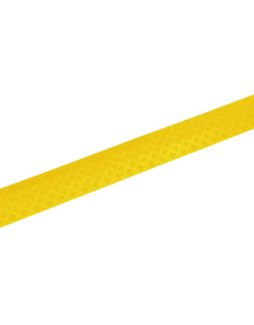 Încărcați imaginea în vizualizatorul Galerie, Rampe de protecție pentru cabluri, 2 buc., galben, 98,5 cm
