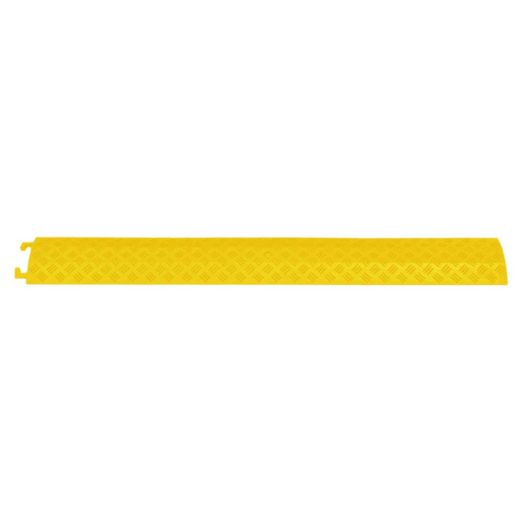 Rampe de protecție pentru cabluri, 2 buc., galben, 98,5 cm
