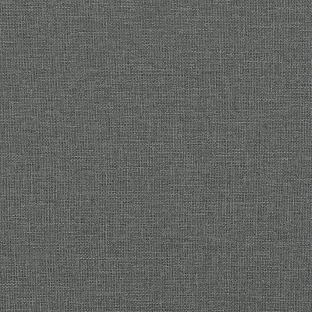 Taburet, gri închis, 60x50x41 cm, material textil