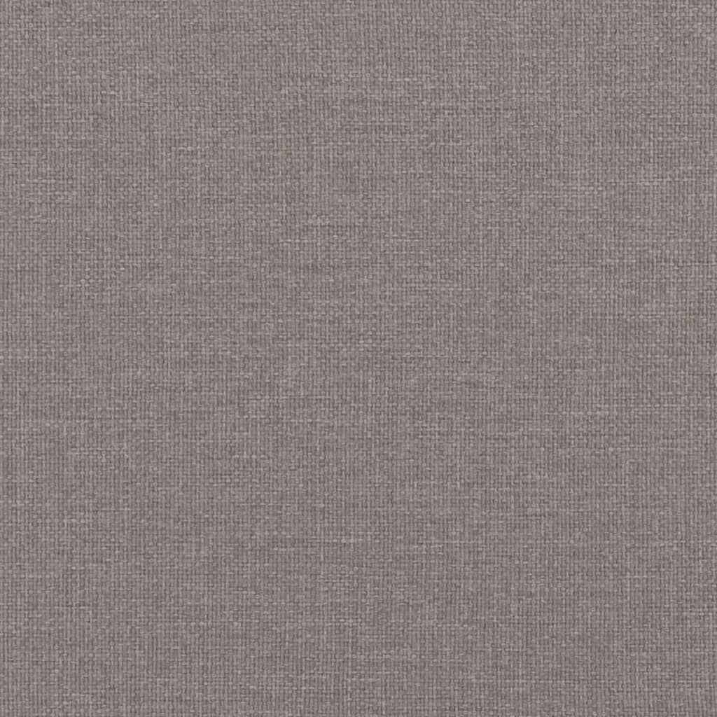 Taburet, gri taupe, 60x50x41 cm, material textil
