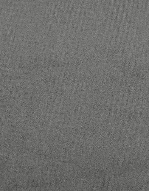 Încărcați imaginea în vizualizatorul Galerie, Taburet, gri închis, 60x50x41 cm, microfibră
