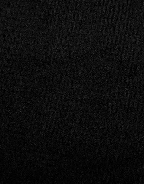 Încărcați imaginea în vizualizatorul Galerie, Taburet, negru, 70x55x41 cm, microfibră
