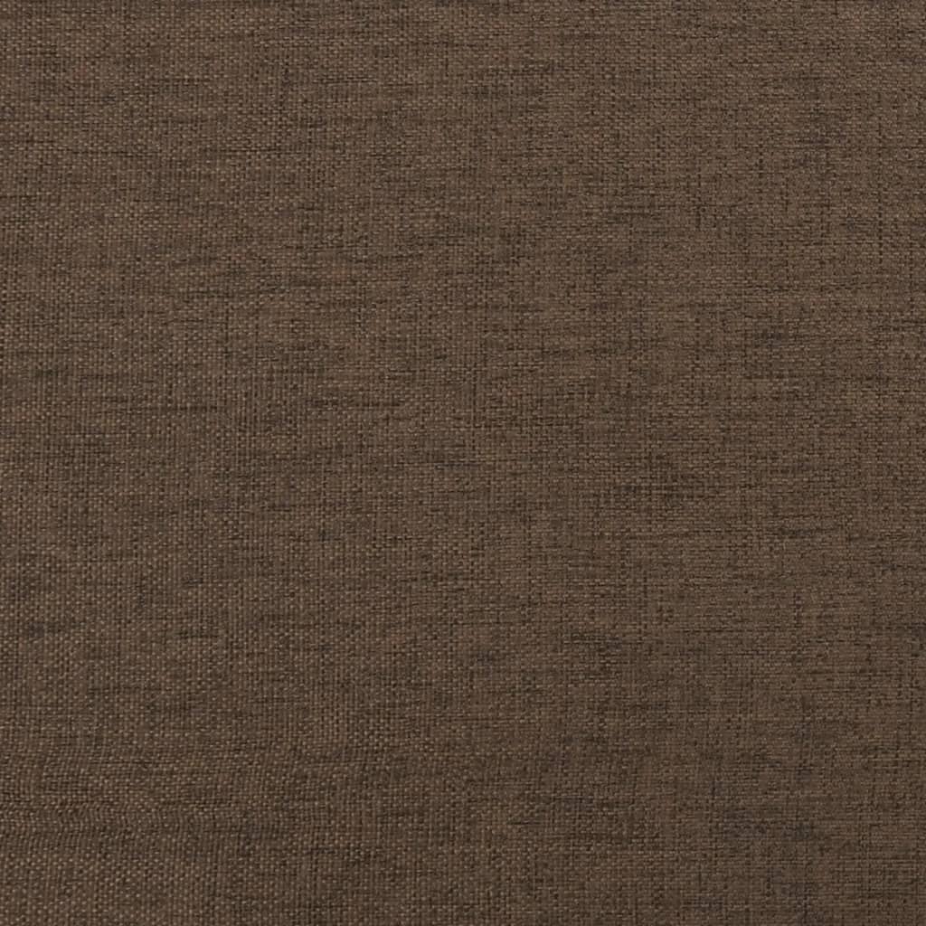 Bancă, maro, 100x35x41 cm, textil