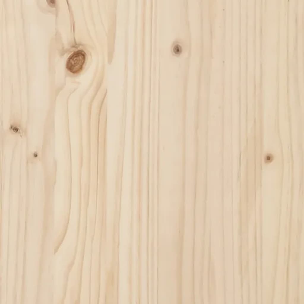 Masă consolă, 70x35x75 cm, lemn masiv de pin - Lando