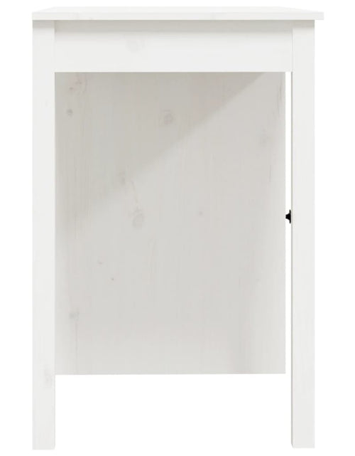 Загрузите изображение в средство просмотра галереи, Birou, alb, 100x50x75 cm, lemn masiv de pin - Lando

