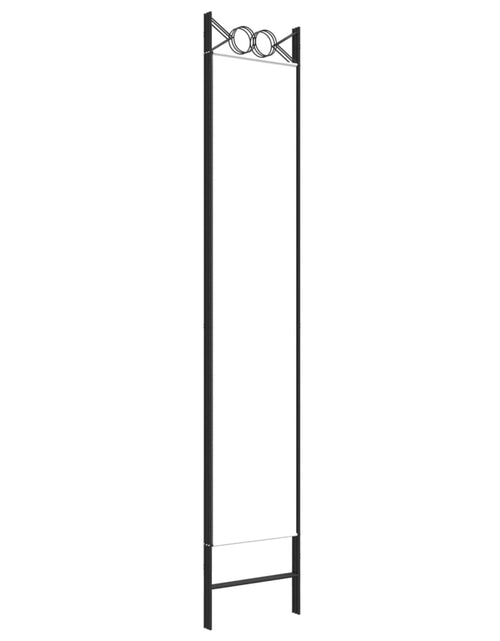 Загрузите изображение в средство просмотра галереи, Paravan de cameră cu 3 panouri, alb, 120x220 cm, textil
