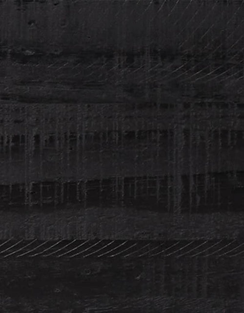 Încărcați imaginea în vizualizatorul Galerie, Servantă, negru, 75x35x70 cm, lemn masiv de pin reciclat
