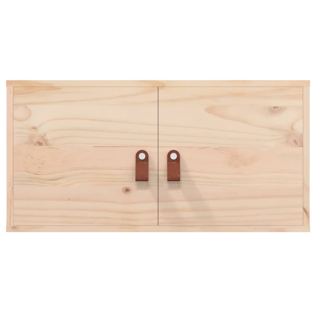 Dulapuri de perete, 2 buc., 60x30x30 cm, lemn masiv de pin