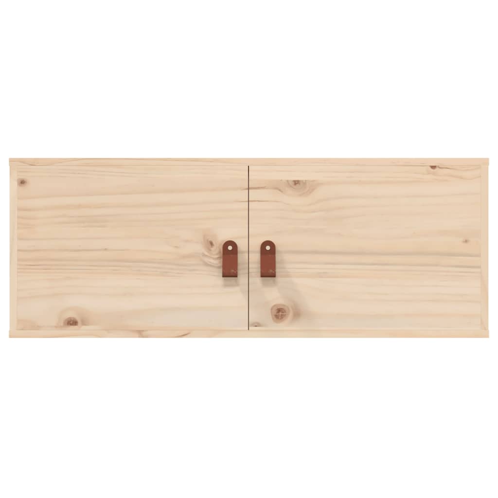 Dulap de perete, 80x30x30 cm, lemn masiv de pin