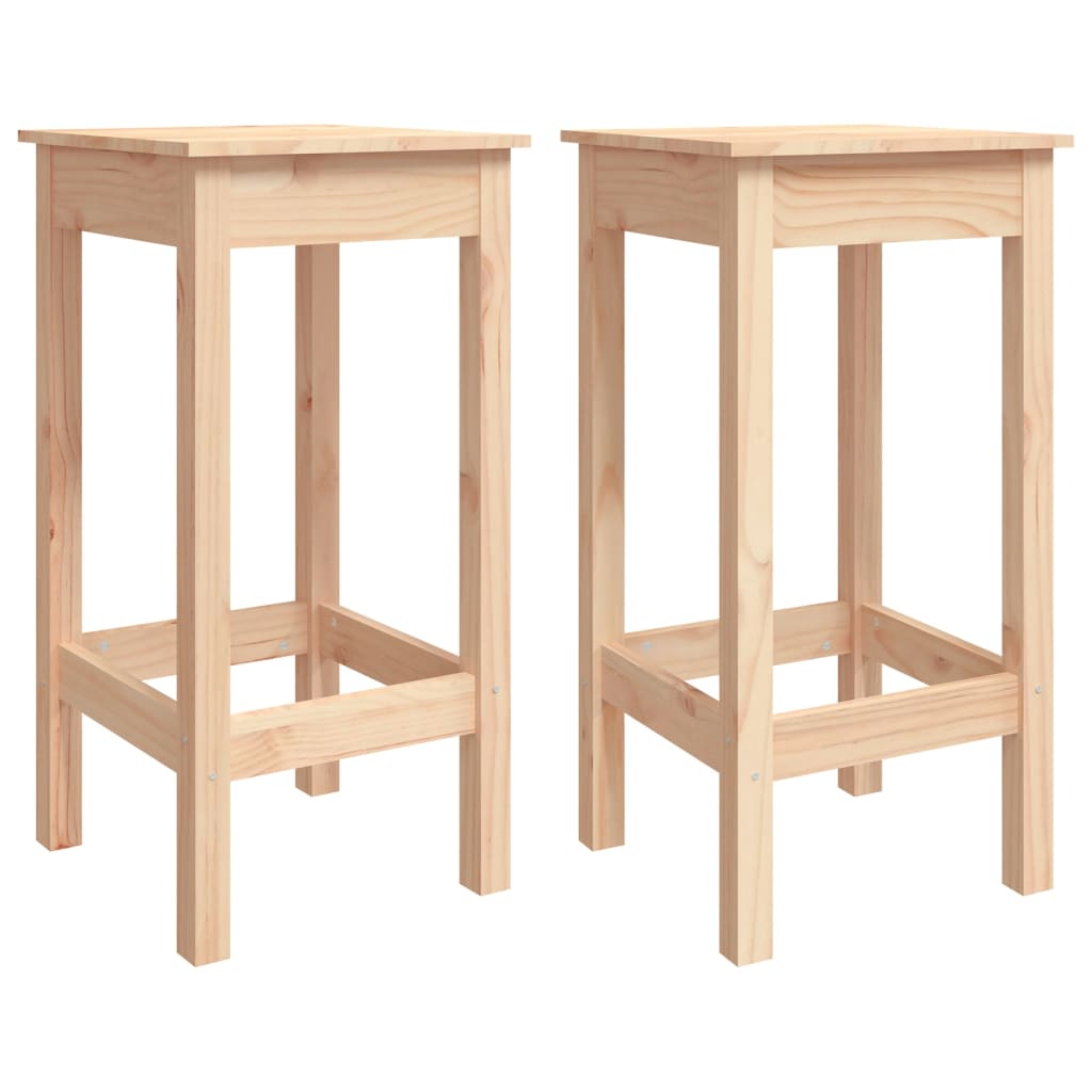 Set mobilier de bar, 3 piese, lemn masiv de pin