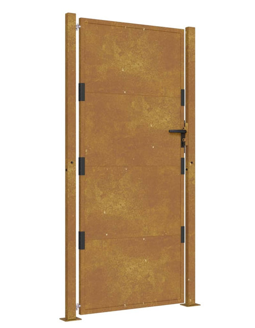 Încărcați imaginea în vizualizatorul Galerie, Poartă de grădină, 105x205 cm, oțel corten
