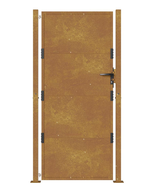 Încărcați imaginea în vizualizatorul Galerie, Poartă de grădină, 105x205 cm, oțel corten
