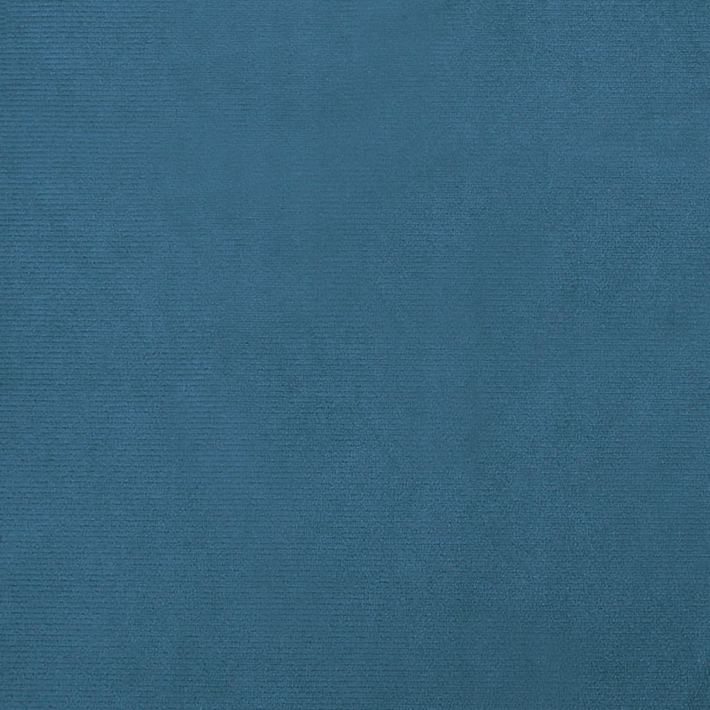 Pat de câini, albastru, 70x45x30 cm, catifea