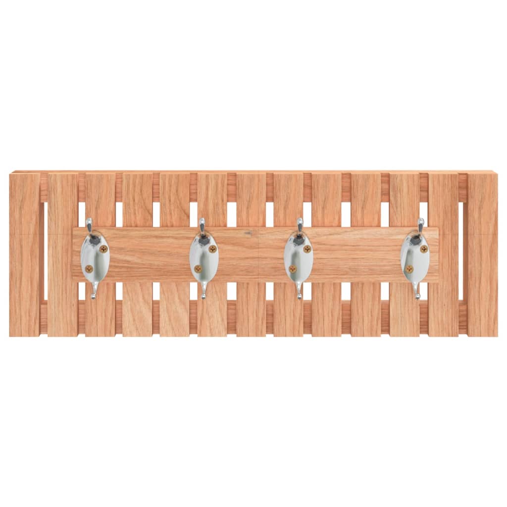 Cuier de perete, 42x8,5x14 cm, lemn masiv de nuc