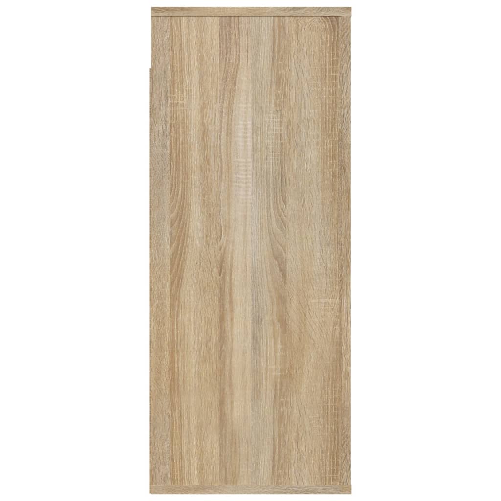 Dulap de perete, stejar sonoma, 80x33x80 cm, lemn prelucrat