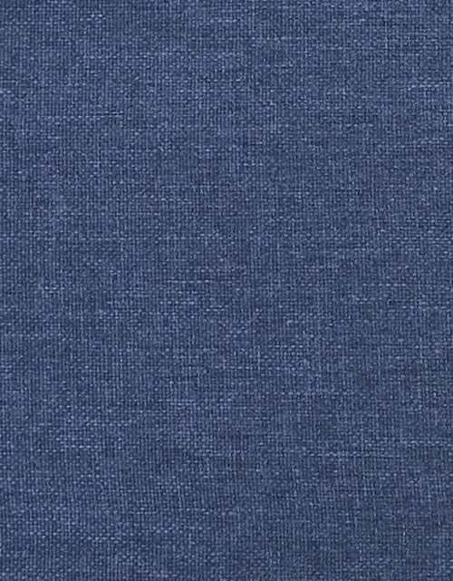 Încărcați imaginea în vizualizatorul Galerie, Cadru de pat, albastru, 200x200 cm, material textil
