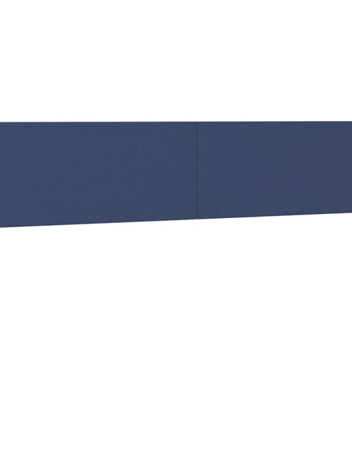 Загрузите изображение в средство просмотра галереи, Pat box spring cu saltea, albastru, 200x200 cm, textil
