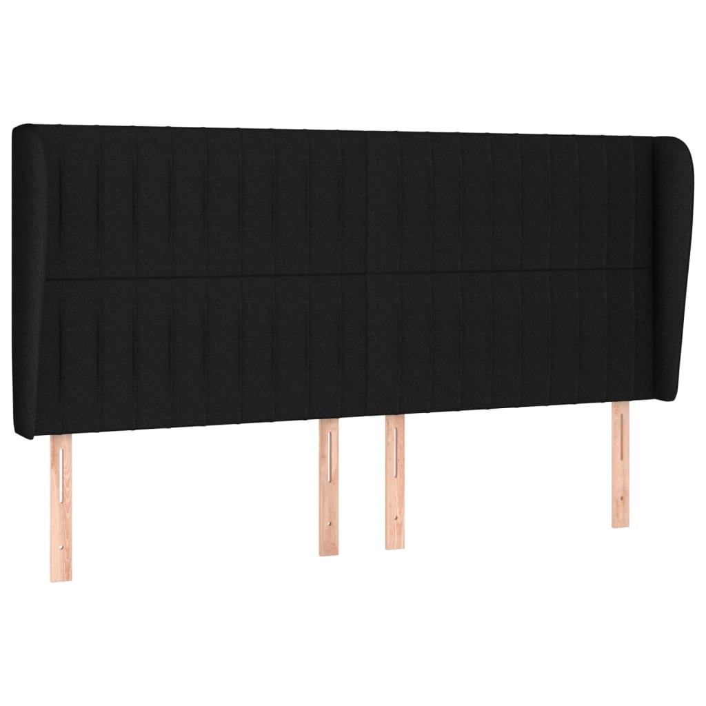 Pat box spring cu saltea, negru, 180x200 cm, catifea