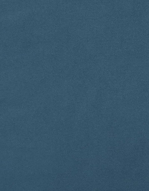 Загрузите изображение в средство просмотра галереи, Cadru de pat cu tăblie, albastru închis, 200x200 cm, catifea
