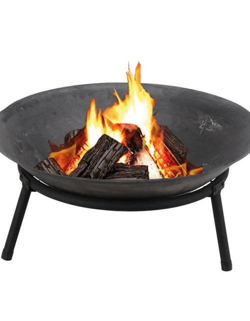 Загрузите изображение в средство просмотра галереи, 442162 ProGarden Fire Bowl with Handles Cast Iron 60 cm
