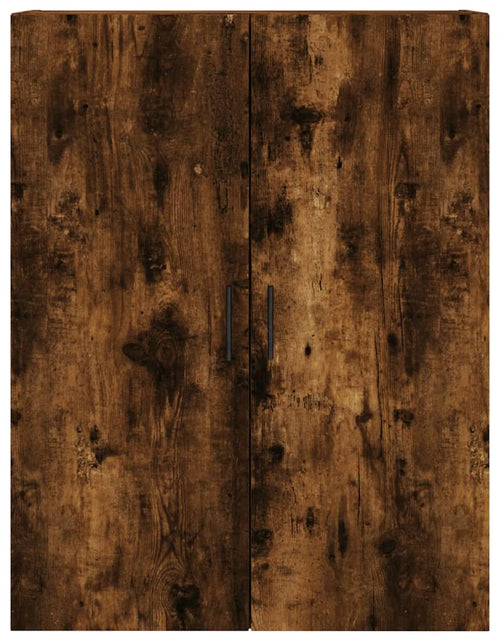 Încărcați imaginea în vizualizatorul Galerie, Dulapuri montate pe perete, 2 buc, stejar afumat, 69,5x34x90 cm
