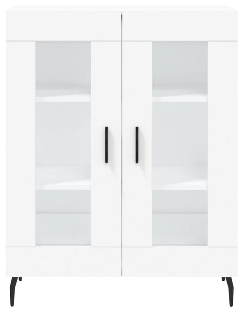 Încărcați imaginea în vizualizatorul Galerie, Dulap înalt, alb, 69,5x34x180 cm, lemn compozit
