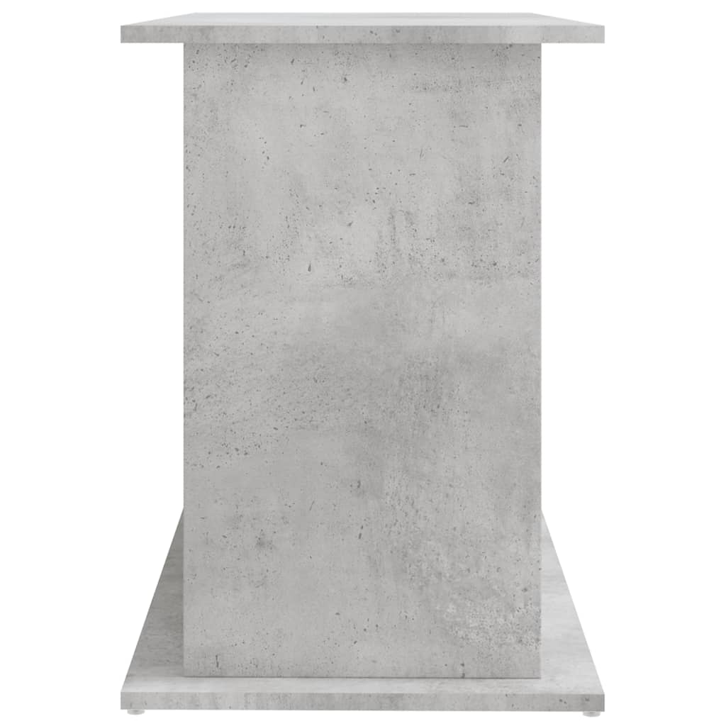 Suport acvariu, gri beton, 101x41x58 cm, lemn prelucrat