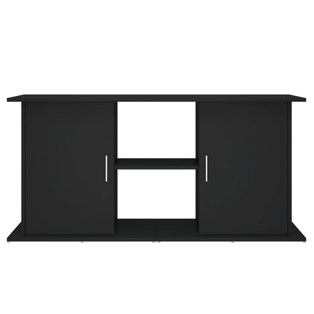 Suport pentru acvariu, negru, 121x41x58 cm, lemn prelucrat