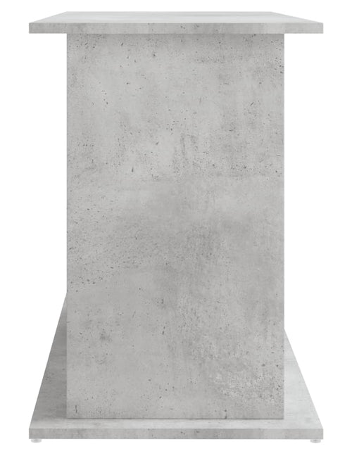 Загрузите изображение в средство просмотра галереи, Suport acvariu, gri beton, 101x41x58 cm, lemn prelucrat
