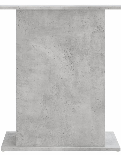 Загрузите изображение в средство просмотра галереи, Suport acvariu, gri beton, 75x36x72,5 cm, lemn prelucrat
