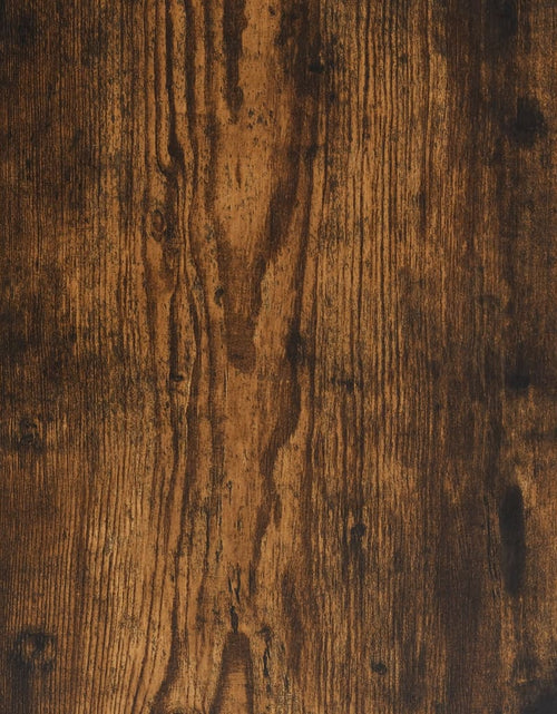 Загрузите изображение в средство просмотра галереи, Masă consolă, stejar fumuriu, 75x19,5x75 cm, lemn prelucrat - Lando
