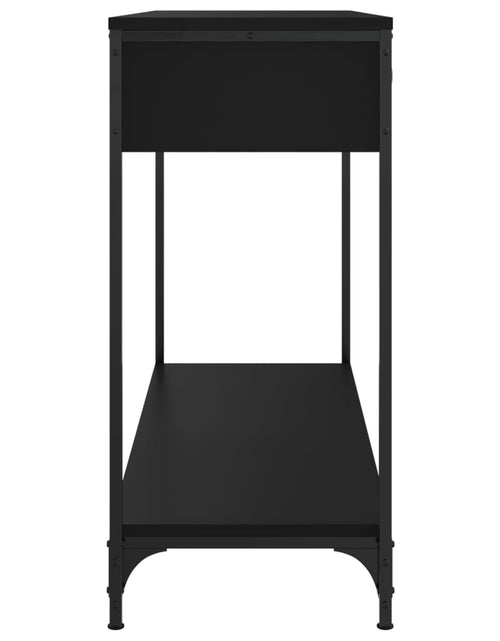 Încărcați imaginea în vizualizatorul Galerie, Măsuță consolă, negru, 100x34,5x75 cm, lemn compozit - Lando
