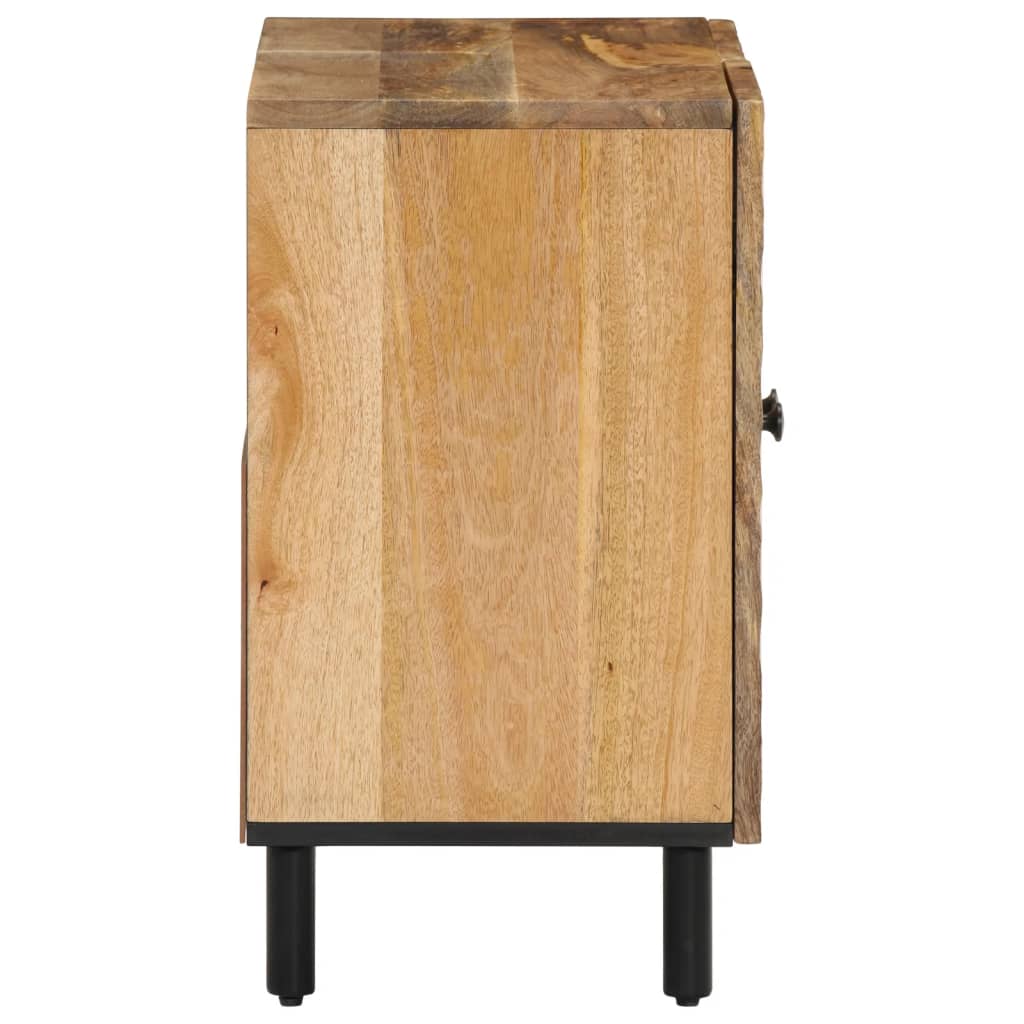 Dulap pentru chiuveta de baie, 62x33x58 cm, lemn masiv de mango - Lando