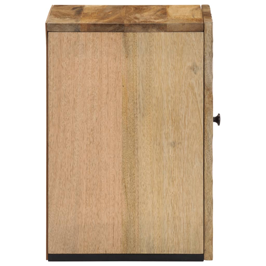 Dulap de perete de baie, 38x33x48 cm, lemn masiv de mango - Lando