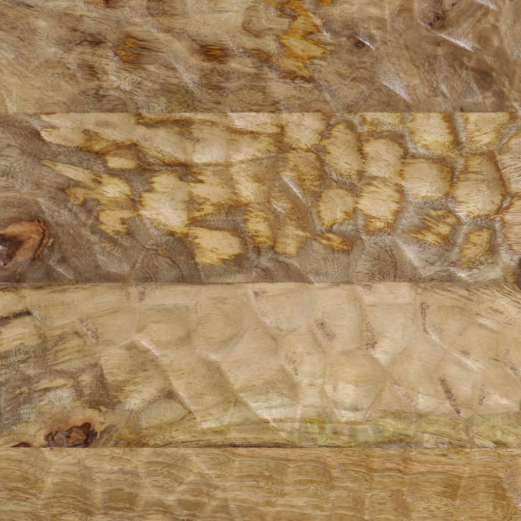 Dulap lateral, 40x33x75 cm, lemn masiv de mango