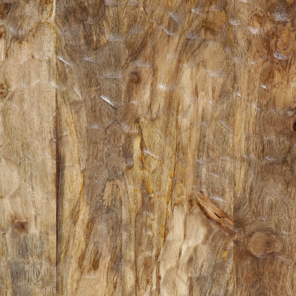 Dulap lateral, 90x33x75 cm, lemn masiv de mango