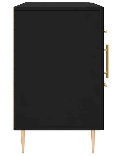 Încărcați imaginea în vizualizatorul Galerie, Servantă, negru, 100x36x60 cm, lemn compozit - Lando
