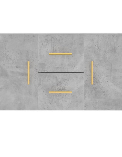 Загрузите изображение в средство просмотра галереи, Dulap, gri beton, 100x36x60 cm, lemn compozit
