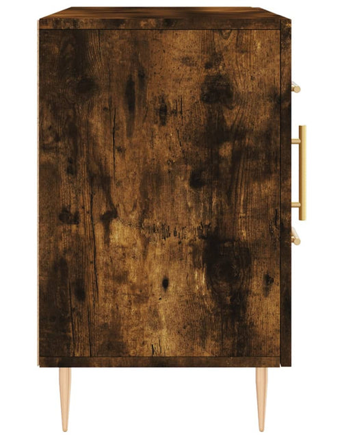 Încărcați imaginea în vizualizatorul Galerie, Dulap, stejar fumuriu, 100x36x60 cm, lemn compozit
