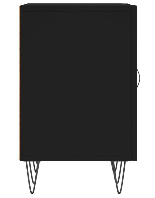 Încărcați imaginea în vizualizatorul Galerie, Comodă TV, negru, 150x30x50 cm, lemn compozit
