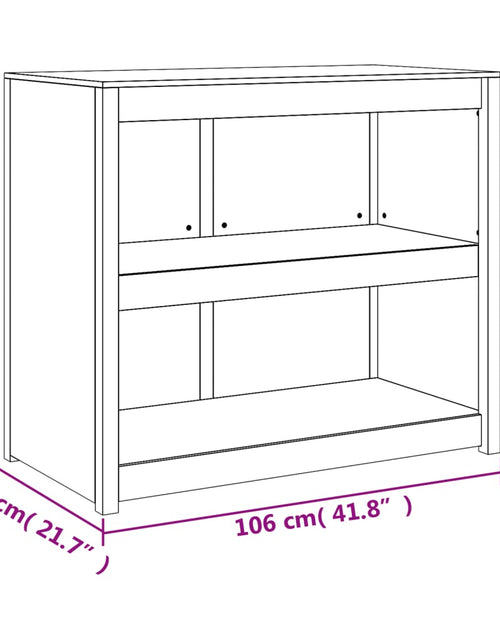 Încărcați imaginea în vizualizatorul Galerie, Dulap bucătărie de exterior, 106x55x92 cm, lemn masiv pin
