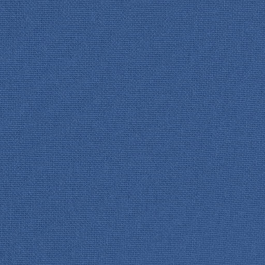 Fotoliu tip cuvă, albastru, material textil