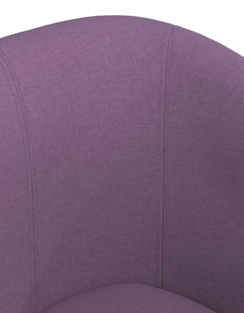 Загрузите изображение в средство просмотра галереи, Fotoliu tip cuvă, violet, material textil
