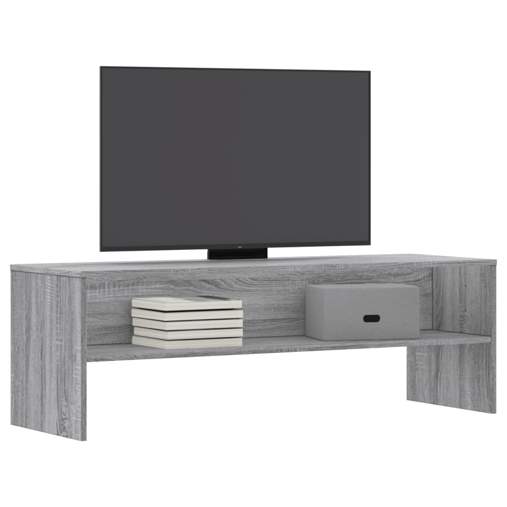 Dulap TV, gri sonoma, 120x40x40 cm, lemn prelucrat