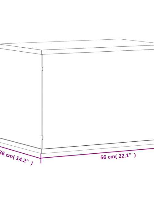 Încărcați imaginea în vizualizatorul Galerie, Cutie de prezentare, transparent, 56x36x37 cm, acril

