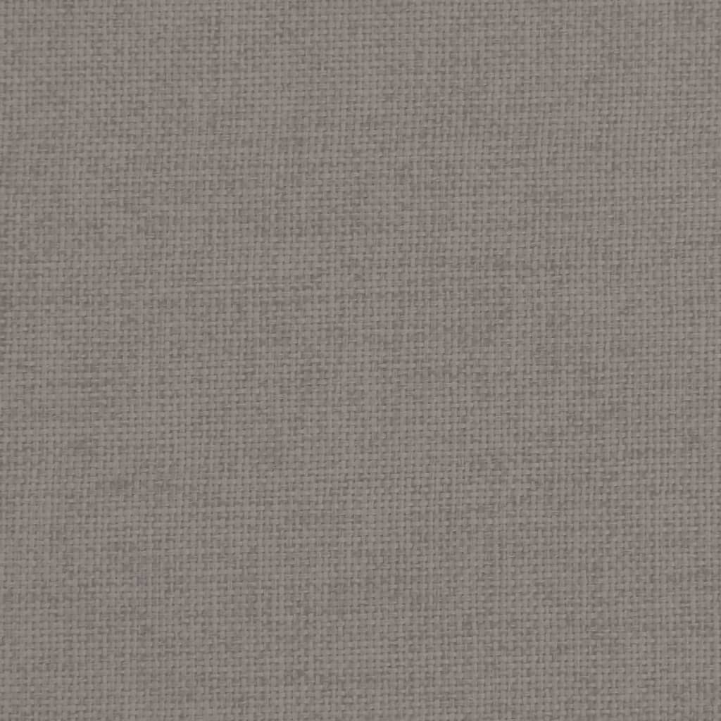 Canapea pentru copii, gri taupe, 70x40x24 cm, material textil