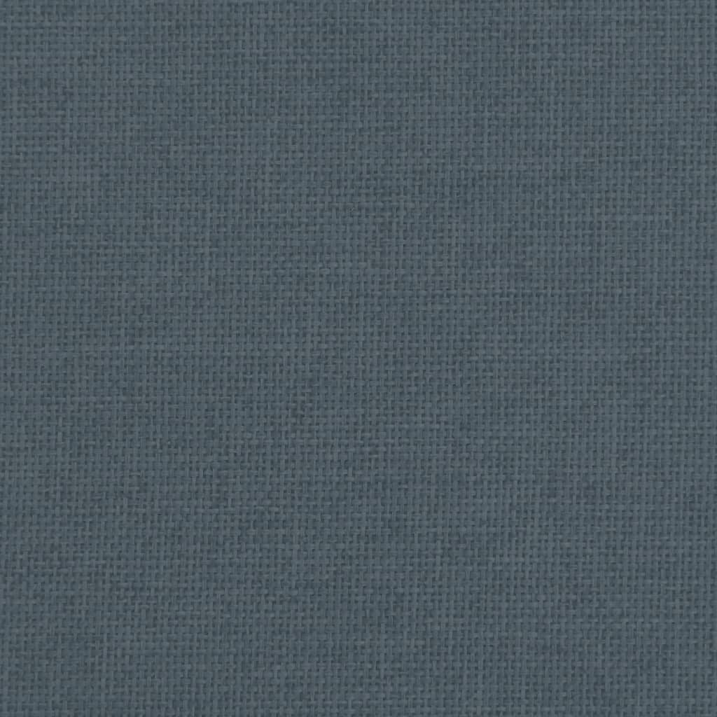 Canapea pentru copii, gri, 70x45x30 cm, material textil